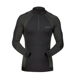Active Base Layer Zip Neck Top